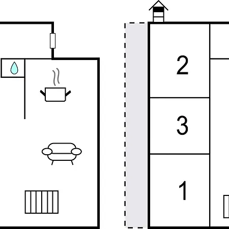 아파트 3 Bedroom In